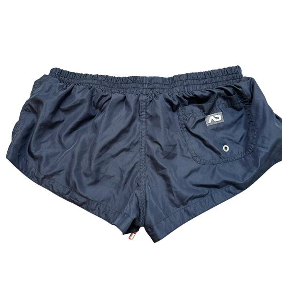 ADDICTED Basic Mini Swim Shorts Charcoal Grey Pink Barcelona Large 34 Waist - Picture 12 of 14